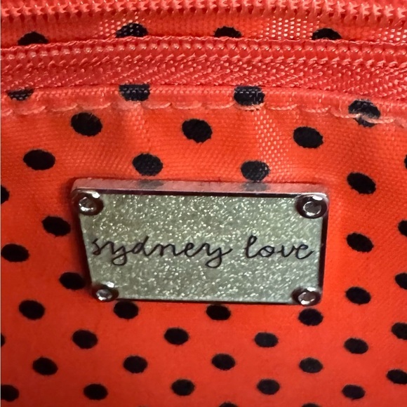 Sydney Love Faux Leather Tote – Retro Luggage Tag Print - Picture 8 of 8